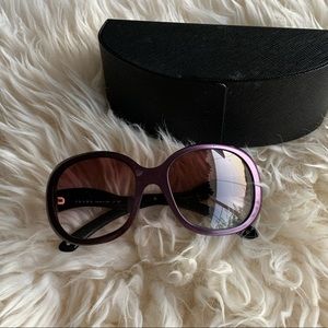 Prada acetate sunglasses with original lenses